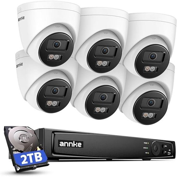 ANNKE 4K PoE Security Camera System (8 Cameras)