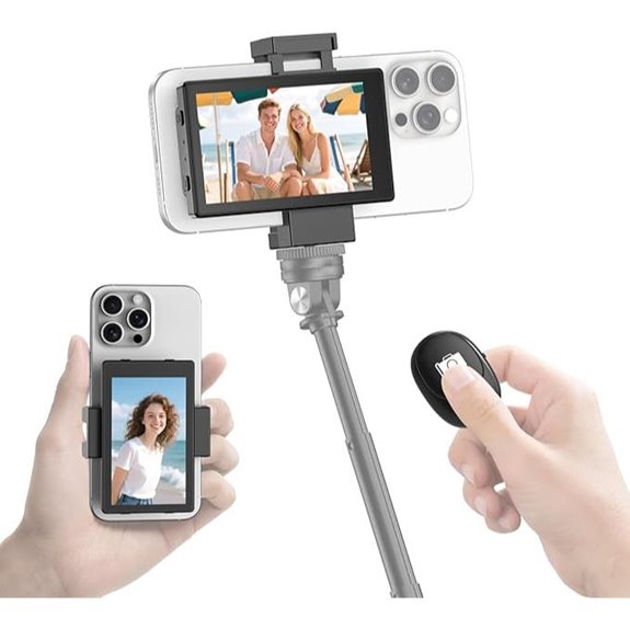 Eyoyo 4K Selfie Monitor with Remote for Vlogging
