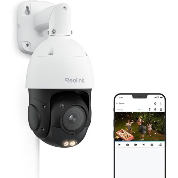 REOLINK 4K UHD PoE PTZ Outdoor Security Camera