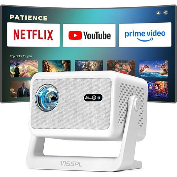 4k wifi bluetooth projector