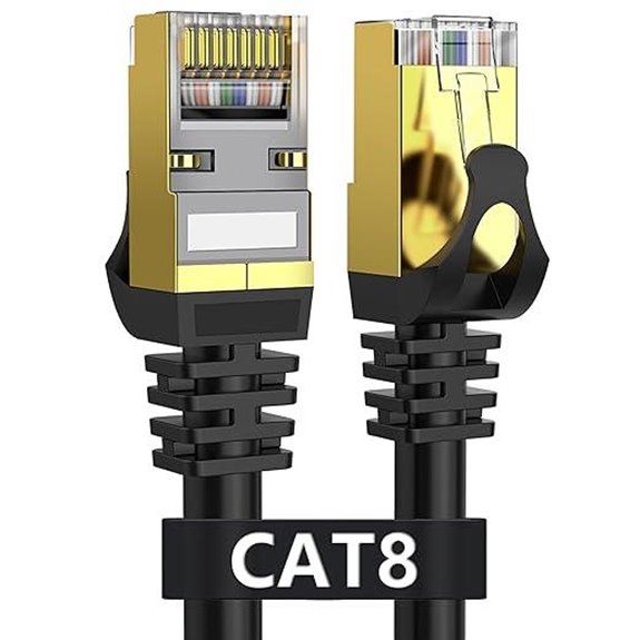 Dacrown Cat 8 Ethernet Cable 50 ft Shielded