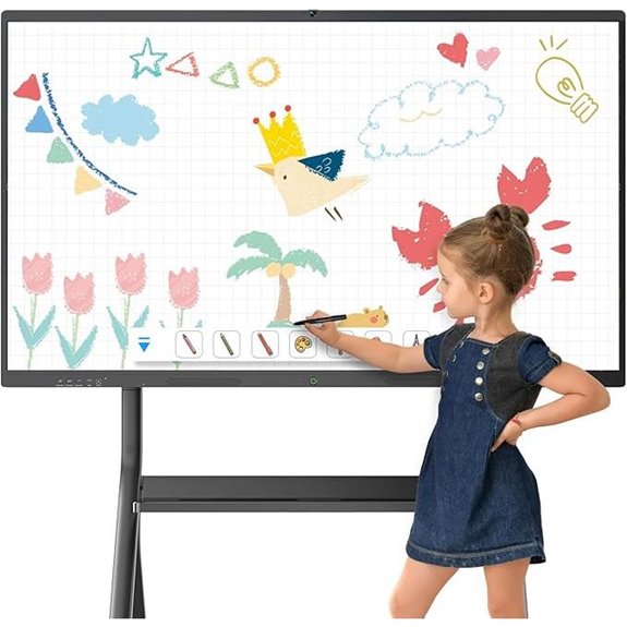 55 4K UHD Touchscreen Smartboard for Classroom/Home