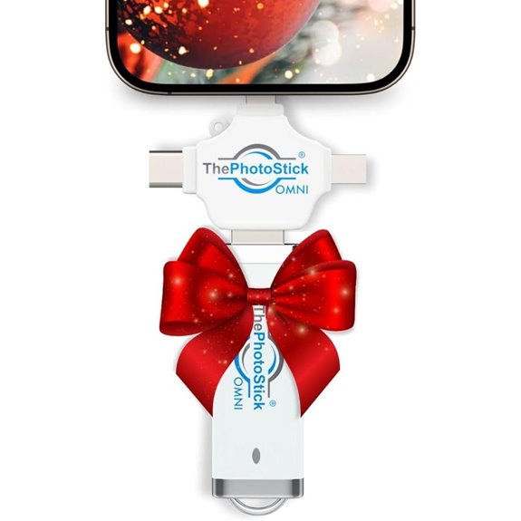 ThePhotoStick Omni 64GB USB Flash Drive & Backup