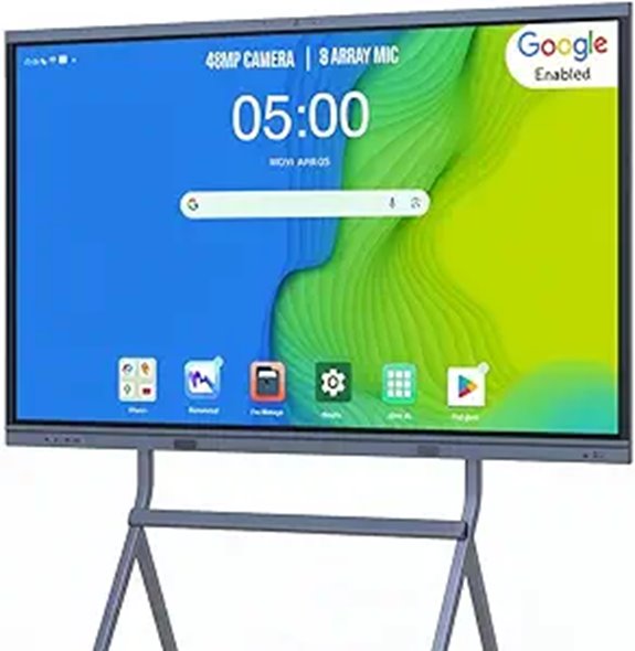 Interactive 65 Smart Board with 4K Touchscreen