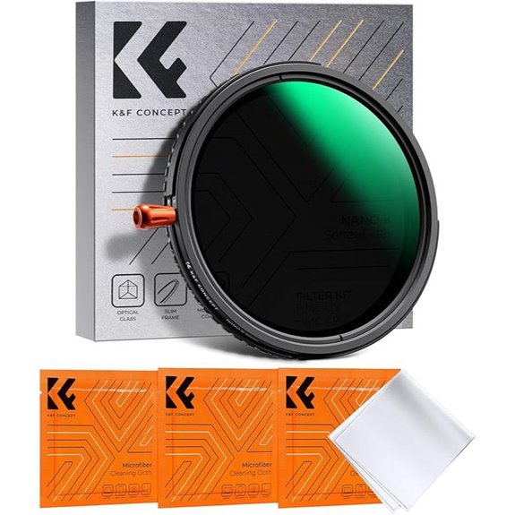 K&F Concept 67mm Multi-Coated ND and CPL Filter