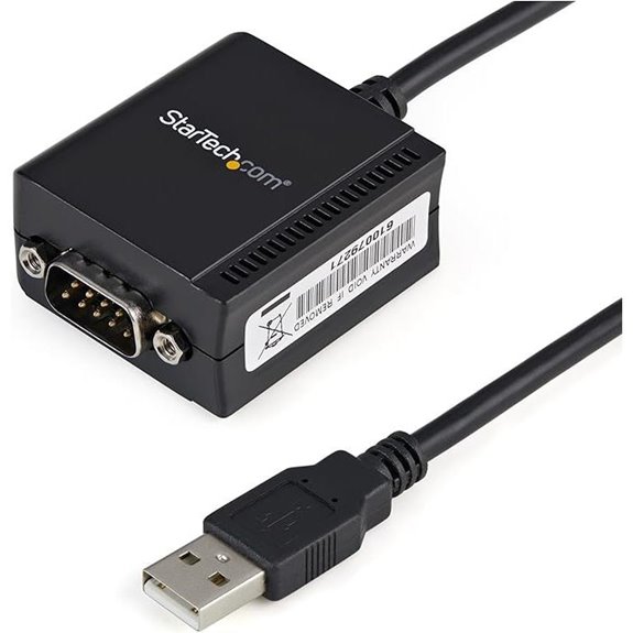 StarTech 6ft USB to RS232 Serial Adapter Cable