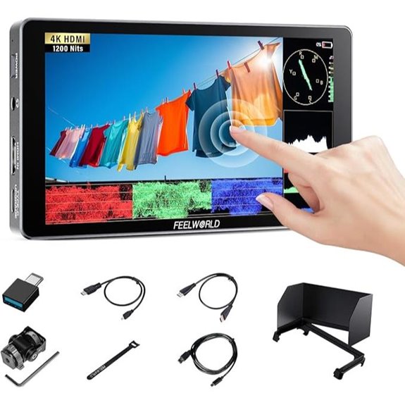 FEELWORLD P6XL 6-Inch Camera Field Monitor
