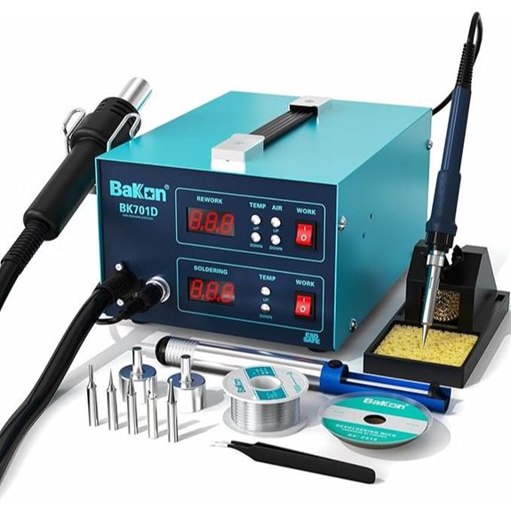 BK701D 700W Soldering & Hot Air Station