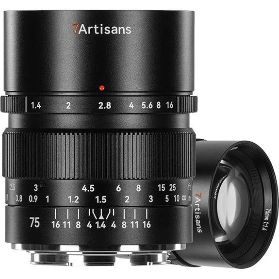 7artisans 75mm F1.4 Portrait Lens for Sony E