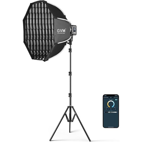 GVM SD80D 80W LED Video Light Kit