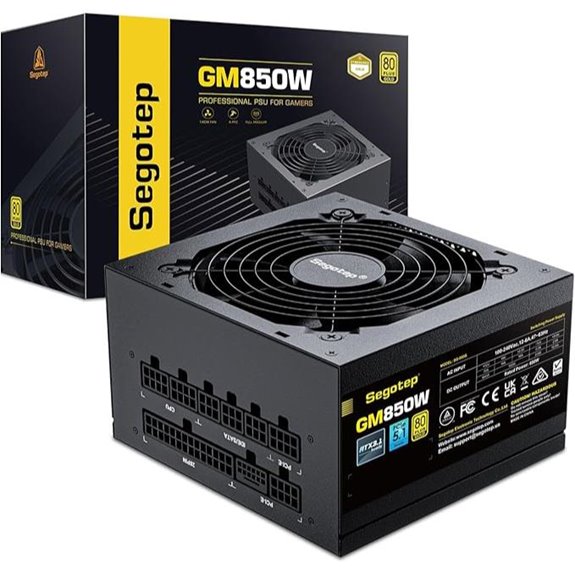 Segotep GM850 850W Modular Gold Gaming Power Supply