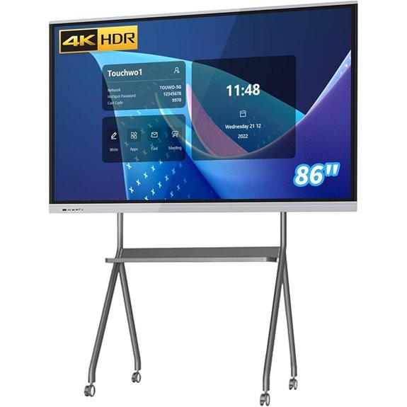 86 4K Touchscreen Interactive Whiteboard with Android