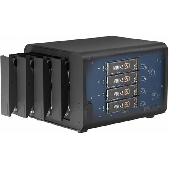 TERRAMASTER D8 HDD/NVMe Enclosure 8-Bay USB 3.2