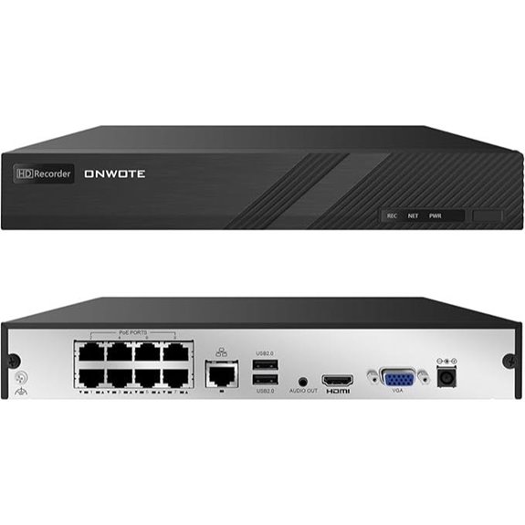 ONWOTE 8-Channel 4K NVR with PoE Ports