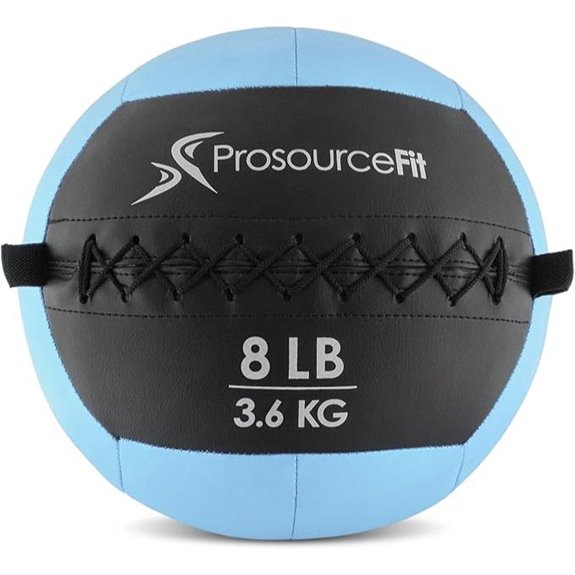 ProsourceFit 8LB Soft Medicine Wall Balls