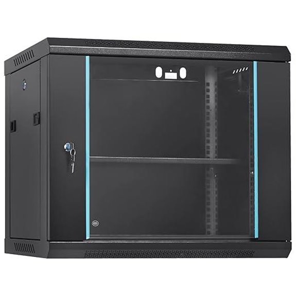 Vevor 9U Wall Mount Server Cabinet with Lock