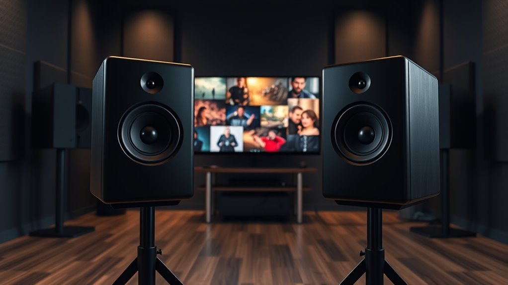 accurate adaptable studio monitors