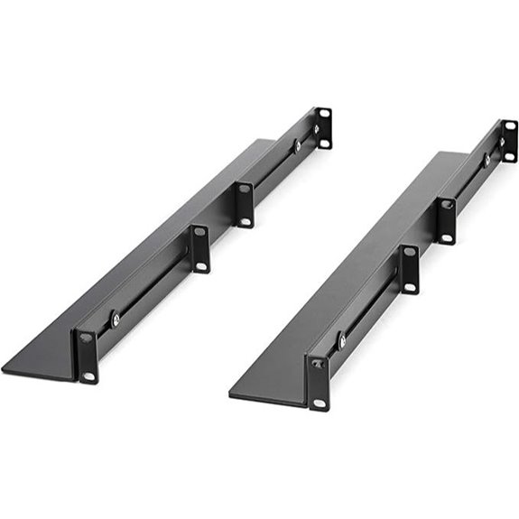 StarTech 1U Adjustable Server Rack Mount Rails