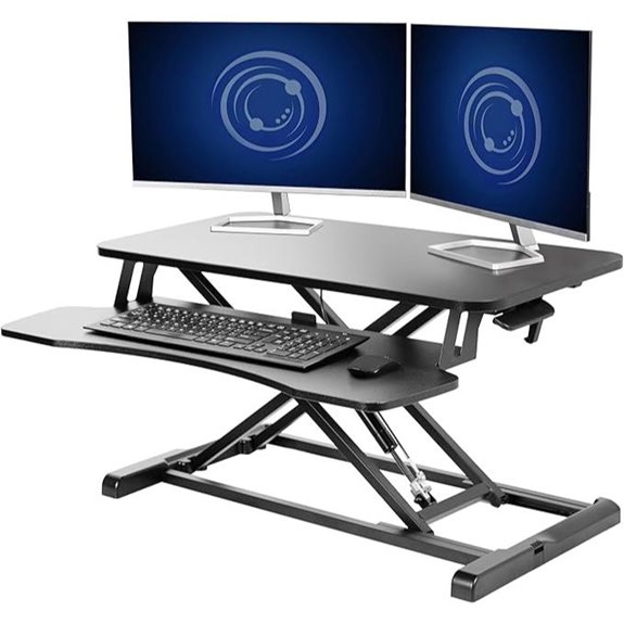 VIVO 32-inch Height Adjustable Desk Converter