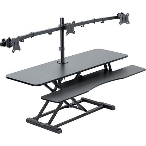 VIVO Adjustable 48-inch Standing Desk Converter