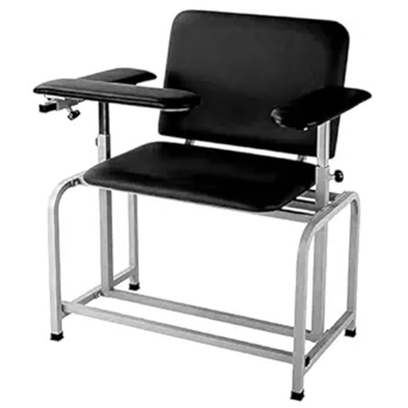 Helsevesen XL Blood Drawing Chair with Adjustable Arm
