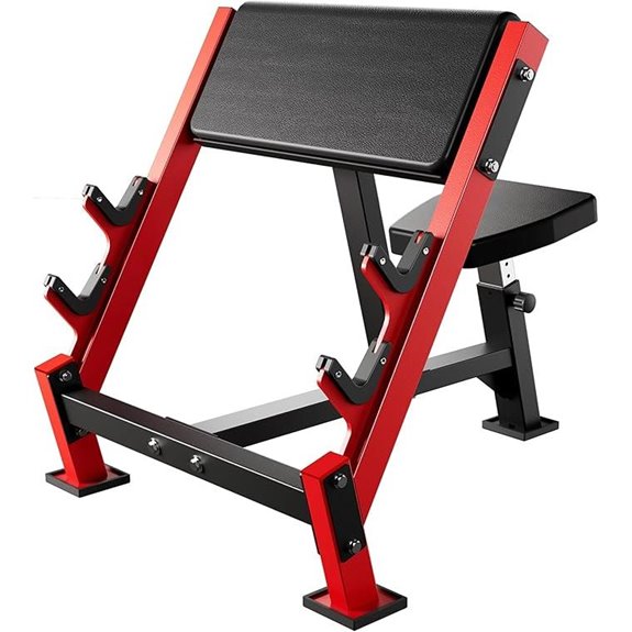 adjustable bicep tricep bench
