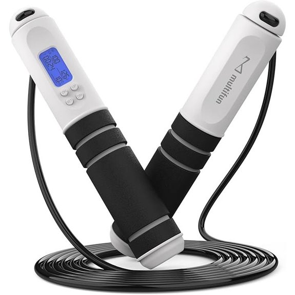 Multifun Adjustable Digital Jump Rope with Calorie Counter