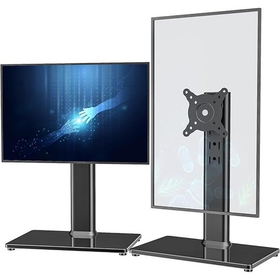Hemudu Dual Monitor Stand for 13-32 inch Screens