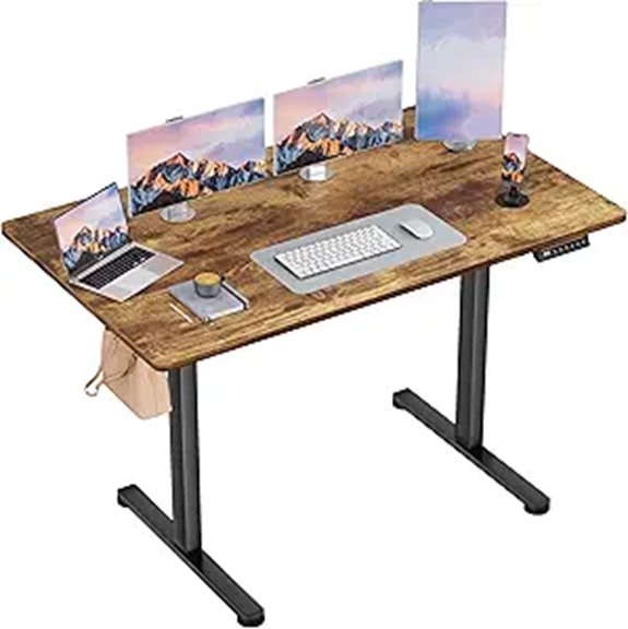 Furmax Electric Standing Desk with 4 Memory Positions