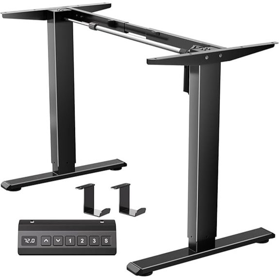 Electric Standing Desk Frame with Height Adjustment