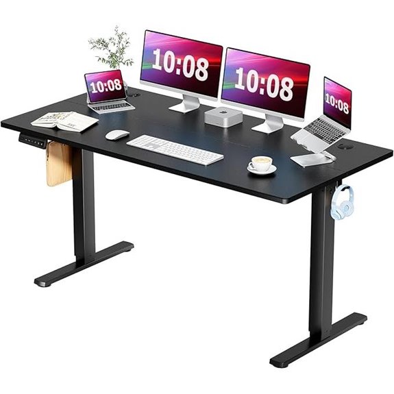 Smug Adjustable Electric Standing Desk for Home Office
