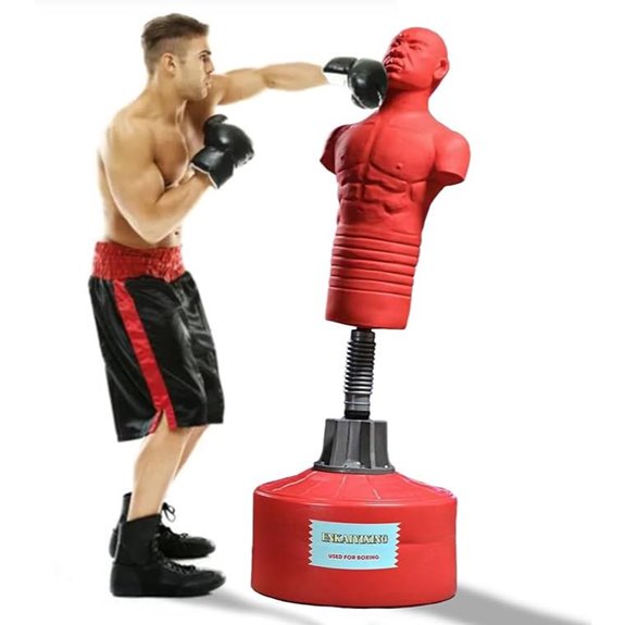 Adjustable Freestanding Boxing Punching Dummy Stand