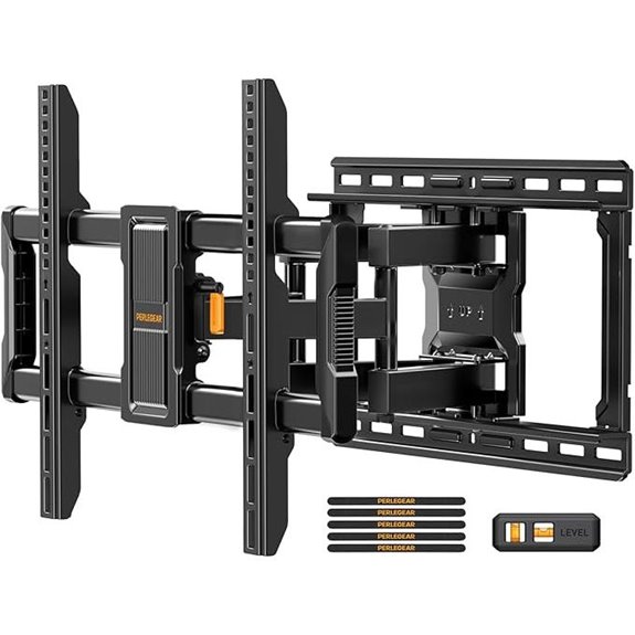 Perlegear Full Motion TV Wall Mount for 40–86 Inch