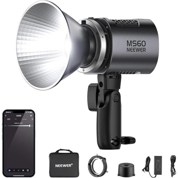 NEEWER MS60 LED Video Light with App Control