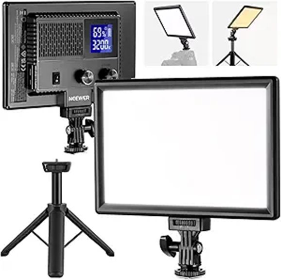 NEEWER 9 LED Video Light with Tripod