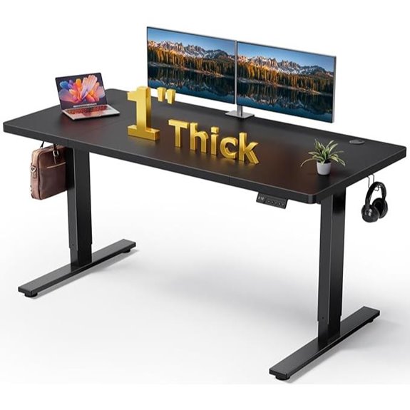Electric Sit-Stand Desk with Memory Adjustment