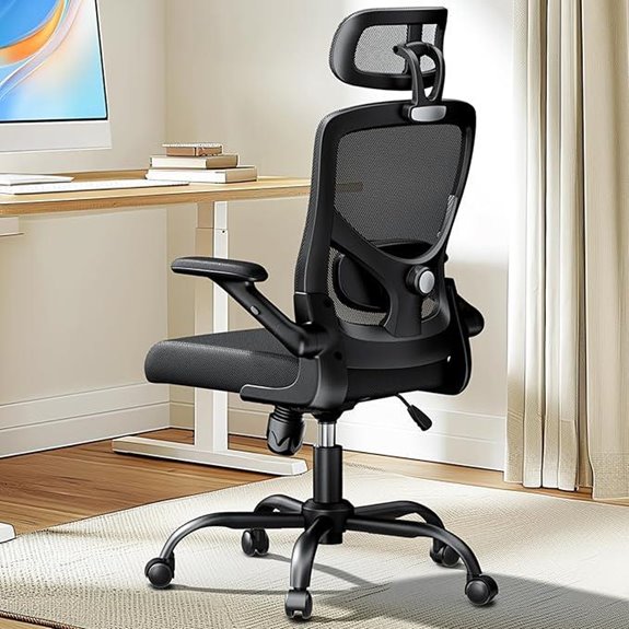Marsail Ergonomic Mesh Office Chair with Adjustable Features