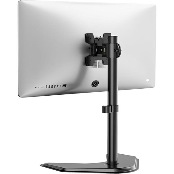 WALI Single Monitor Stand for 13-32 Inch Screens