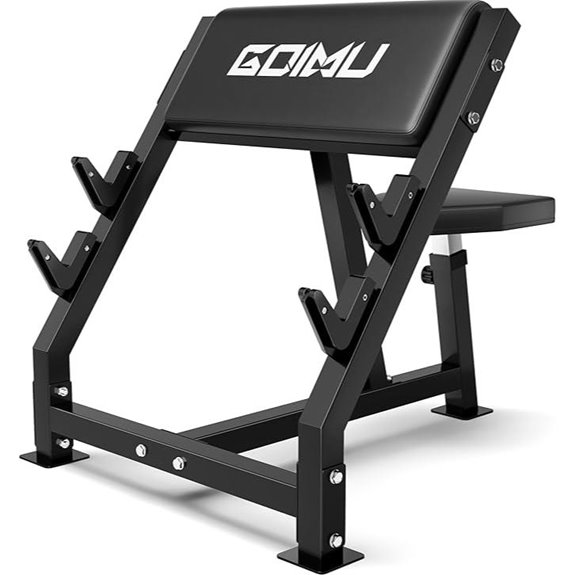 adjustable preacher curl bench