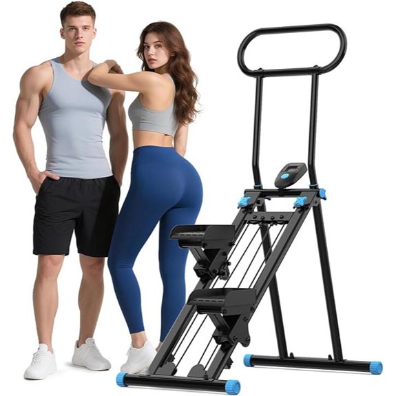 HXD-ERGO Adjustable Resistance Stair Stepper Cardio Machine
