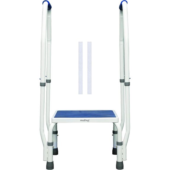 Step2Bed Adjustable Bedside Step Stool for Seniors