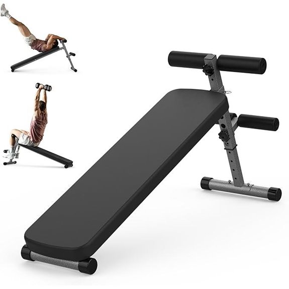 Finer Form Adjustable Sit-Up & Decline Bench