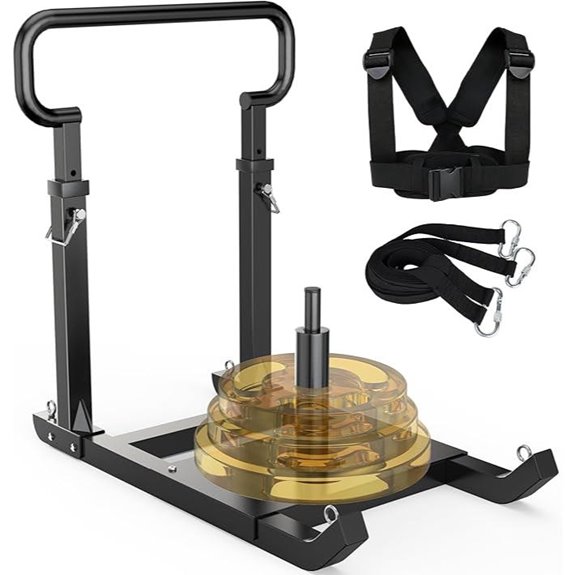 GanFindX Adjustable Weight Sled for Speed & Strength