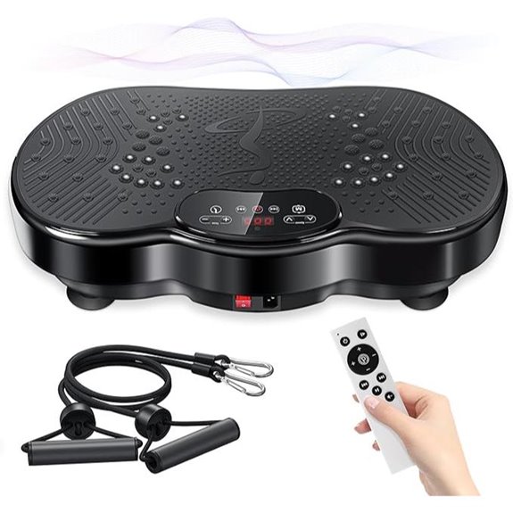 Vibration Plate Exercise Machine with Adjustable Speeds