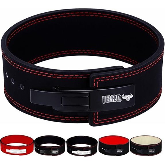 IBRO Powerlifting Lever Gym Belt (8/10/13MM)