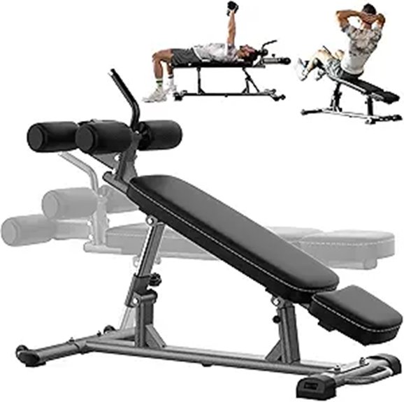 Finer Form Adjustable Home Gym Weight Bench