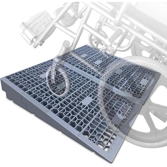 Modular Doorway Ramps for Wheelchairs and Cars (2)