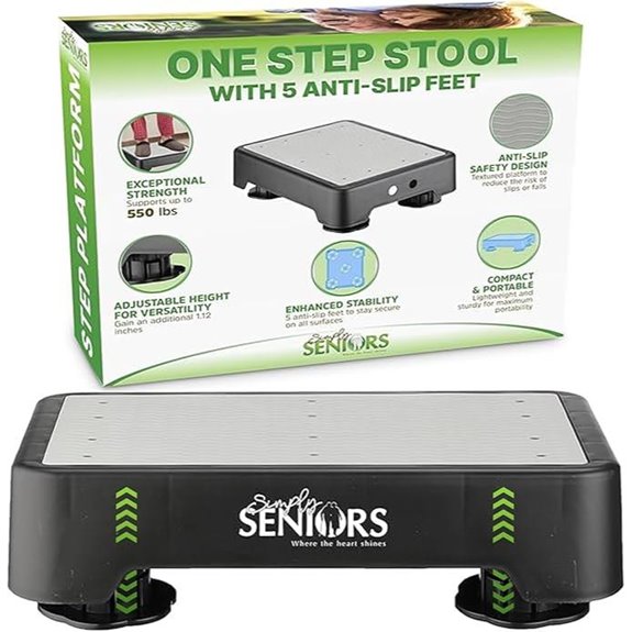 Small Step Stool for Adults and Seniors