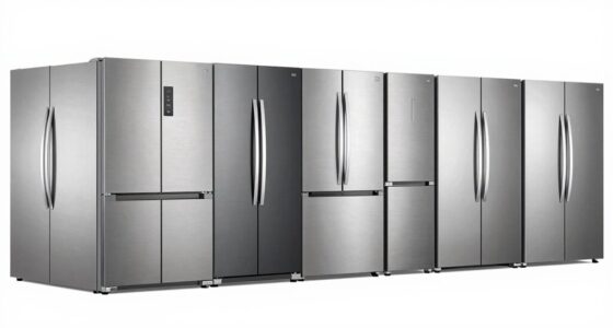 affordable side by side refrigerators
