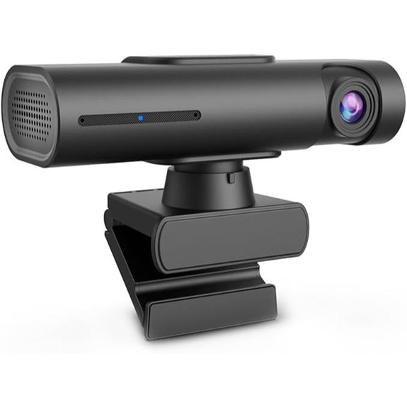 TOALLIN 2K Webcam with AI Tracking and Noise-Canceling Mic